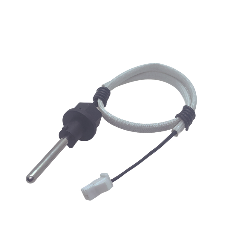 热销壁挂炉温度传感器10K3435 烟道管道热敏电阻进出气温度监测