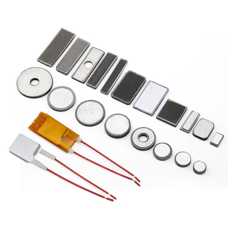 Insulated Aluminum Housing Yellow Paper PTC Air Heater for Hair Straightener Heating Element