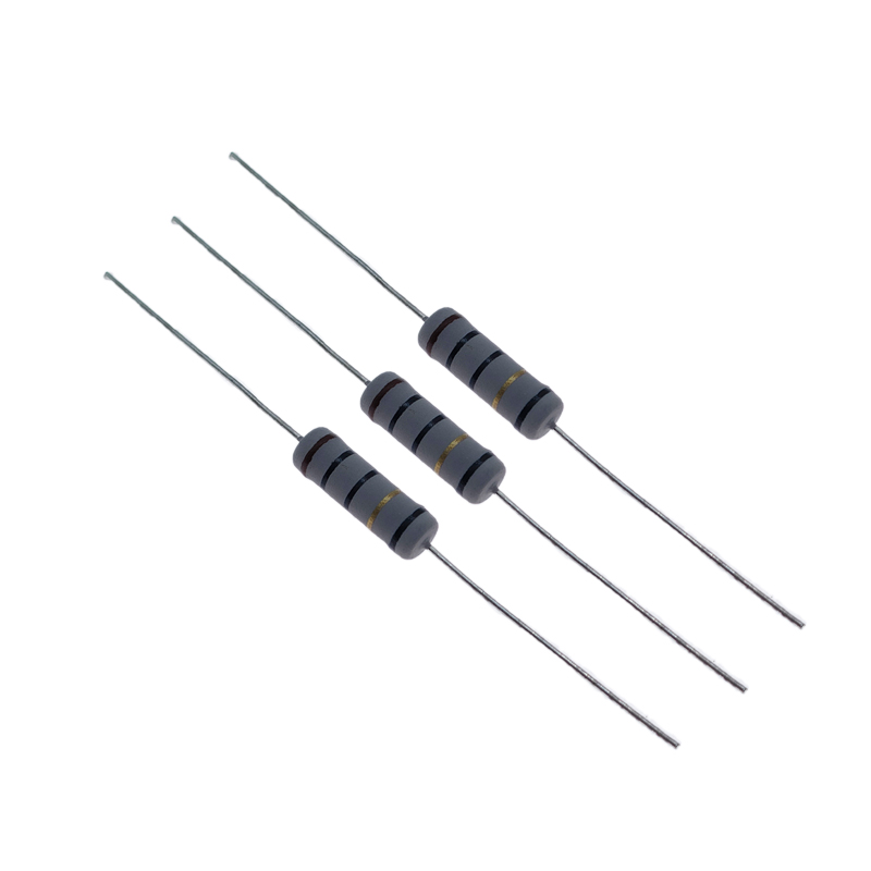 2W功率轴向通用绕线电阻器KNP200JT-73-10R 轴向通孔阻燃涂层编带KNP2W10RJT73