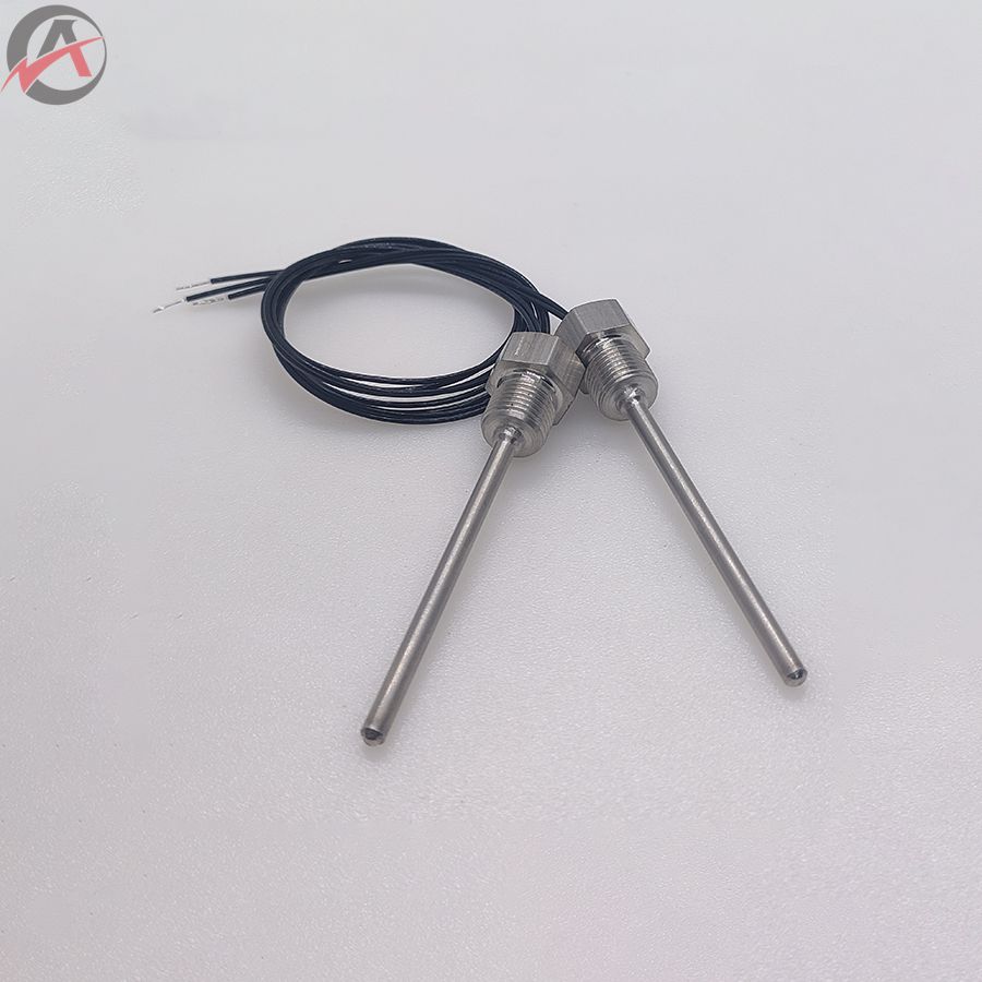 1/8NPT SUS316 Housed RTD CLASS B PT1000 Temperature Sensor With 1332 28AWG PTFE Cable