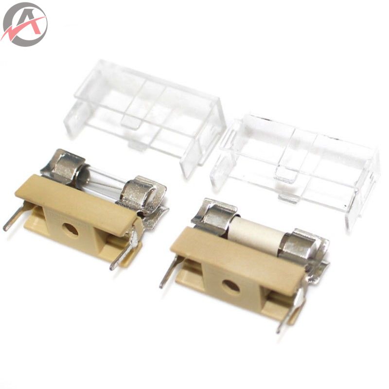PCB Panel Mount Fuse Holder PTF-15 for 5x20mm 2AG Cartridge Fuse