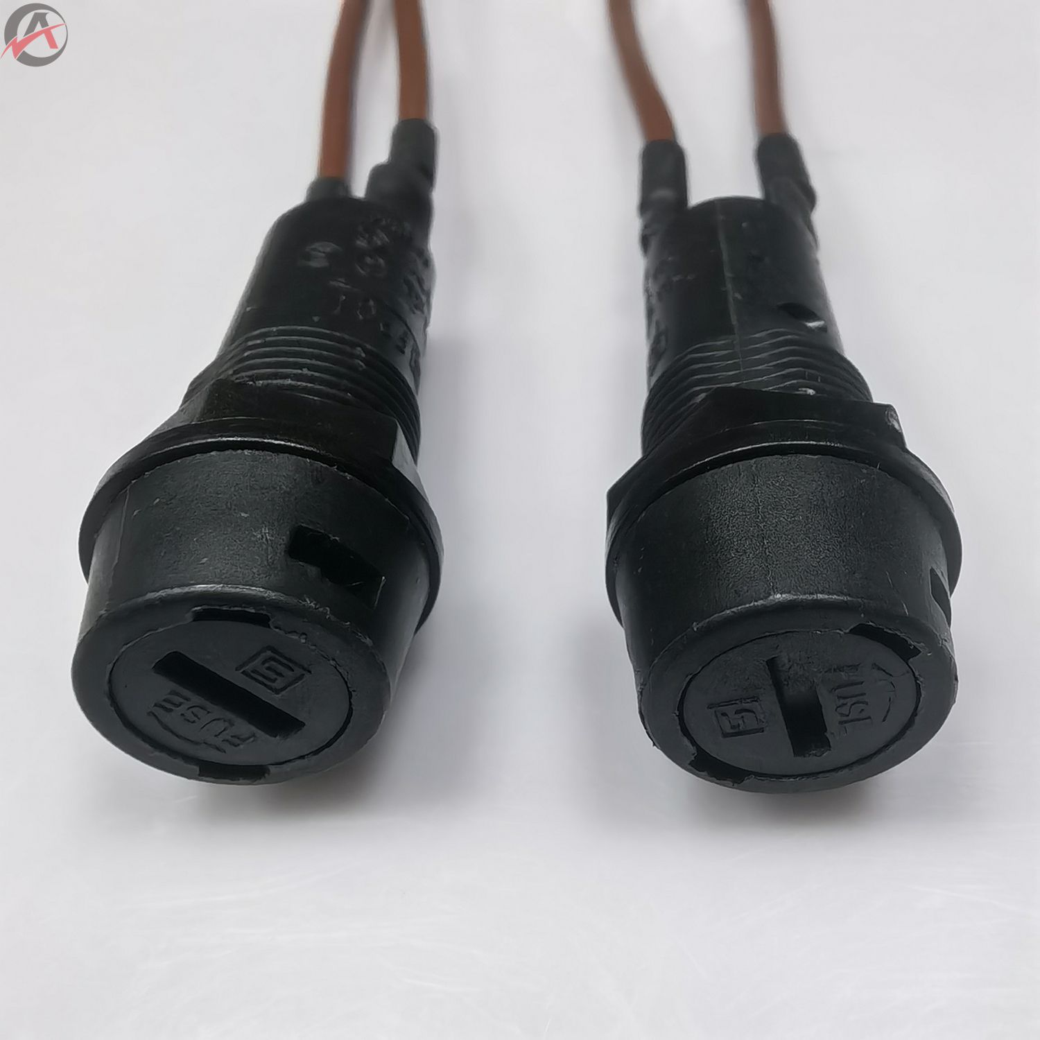 Cartridge Fuse Panel Mount Fuse Holder 5x20mm 10A 250V R3 H3 PTF OP MF With Extension Cable and Connector